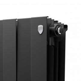 Радиатор биметаллический Royal Thermo PianoForte 200 Чёрный - 12 секц.