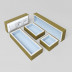 Звукоизоляционный подрозетник 5-секционный SoundGuard M-BOX 5