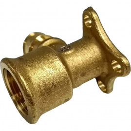 Угольник Giacomini для системы GX ВР 20x1/2" с настенным креплением, GX139Y004