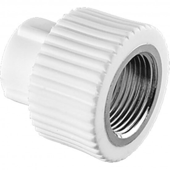 Муфта TEBO бел. PP-R комбинированная 20x3/4" ВР (25/200), арт. 030023403