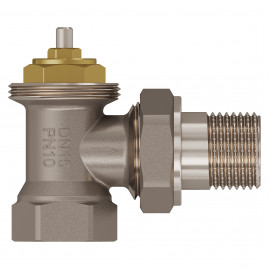 Клапан термостатический угловой Royal Thermo 1/2" М30х1,5