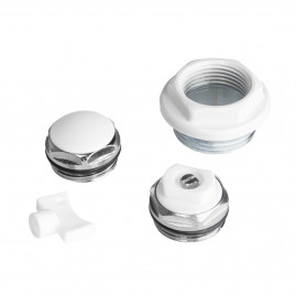Комплект монтажный Royal Thermo 1”х 3/4" белый