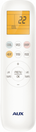 Сплит-система AUX, Q LIGHT (on/off), ASW-H24A4/QH-R1 / AS-H24A4/QH-R1