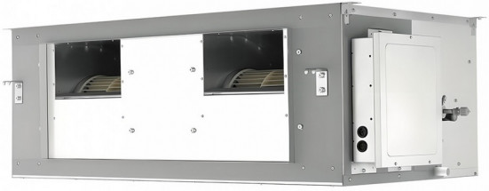 Внутренний канальный (высоконапорный) блок VRF-системы HAIER, AD-MTERL DC FAN 2025, AD962MTERL