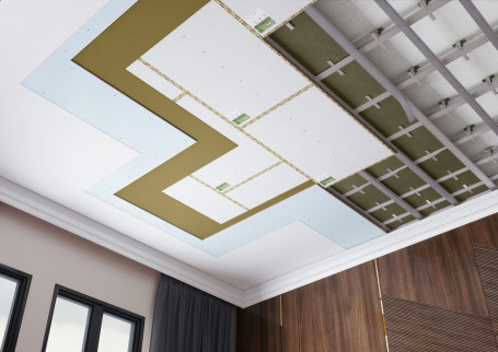 Плита звукопоглощающая SoundGuard ЭкоАкустик 80,1250x600x20 мм