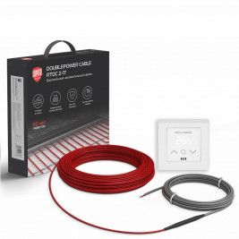 Кабель нагревательный Royal Thermo RTDC 2-17-2000 с терморегулятором RTS-16