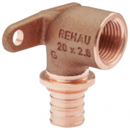 Угольник REHAU настенный ВР 25-3/4" RX+ , бронза