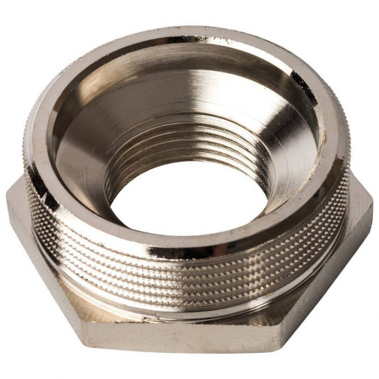 Футорка STOUT никелированная 2"X1" SFT-0029-000021