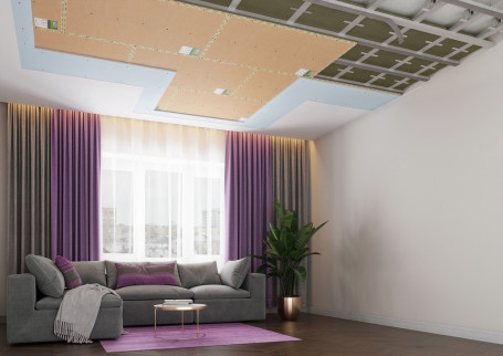 Плита звукопоглощающая SoundGuard ЭкоАкустик 30,1200x600x50 мм