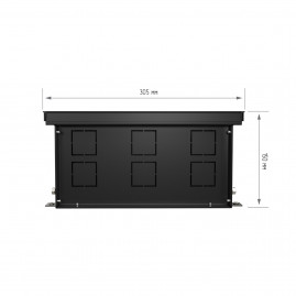 Конвектор внутрипольный Royal Thermo ATRIUM TURBO-150/300/2800-DG-U-AU