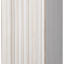Каминокомплект: Очаг Electrolux EFP/P-3620LS, портал Olympia 42/40/36, сл. кость с зол. патиной