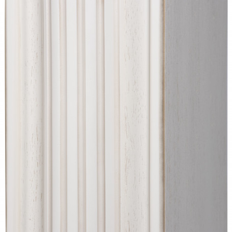 Каминокомплект: Очаг Electrolux EFP/P-3620LS, портал Olympia 42/40/36, сл. кость с зол. патиной