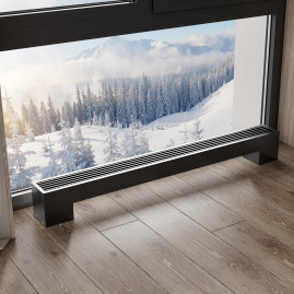 Конвектор напольный Royal Thermo STEP-80/130/500-1-N-BL-LG-BL