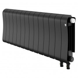 Радиатор биметаллический Royal Thermo Infinity 300 Noir Sable VR80 - 14 секц.