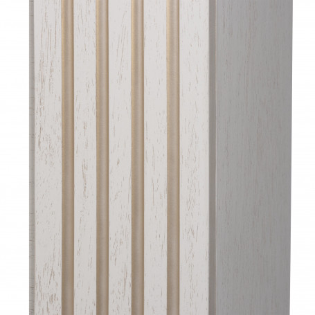 Каминокомплект: Очаг Electrolux EFP/P-3620LS, портал Siena 42/40/36, сл. кость с зол. патиной