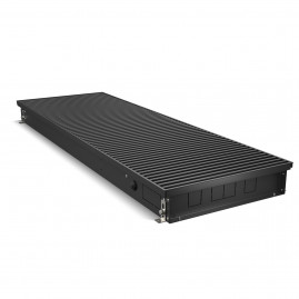 Конвектор внутрипольный Royal Thermo ATRIUM TURBO-90/400/1300-DG-U-BL