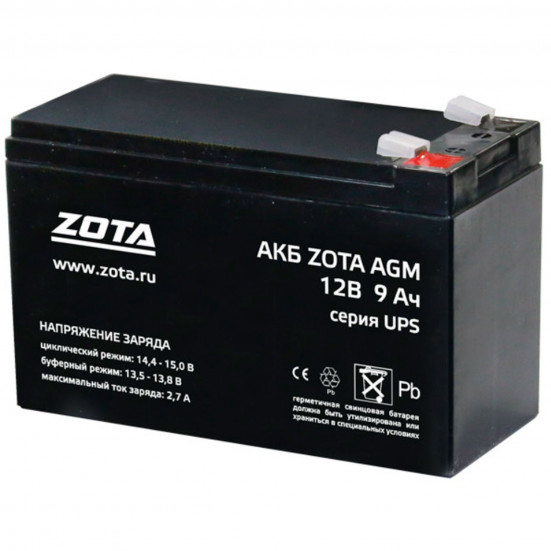 Батарея аккумуляторная ZOTA GEL100-12