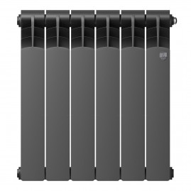 Радиатор Royal Thermo Revolution Bimetall 500 2.0/Noir Sable  -  6 секц.
