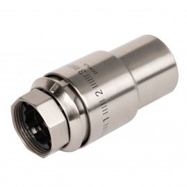 Термоголовка жидкостная Royal Thermo Design PRO М30х1,5 (матовый никель)
