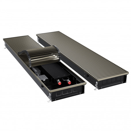 Конвектор внутрипольный Royal Thermo ATRIUM TURBO-90/300/1800-DG-U-DB