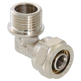 Угольник обжимной с НР 16*3/4"наружняя резьба (Valtec)