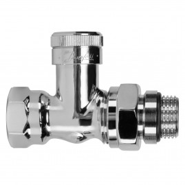 Набор термостатический для радиатора прямой ROYAL THERMO Design 1/2" Click (Хром)