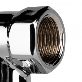 Набор термостатический для радиатора прямой ROYAL THERMO Design 1/2" Click (Хром)