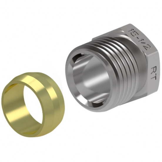Концовка для монтажной трубки 1/2"