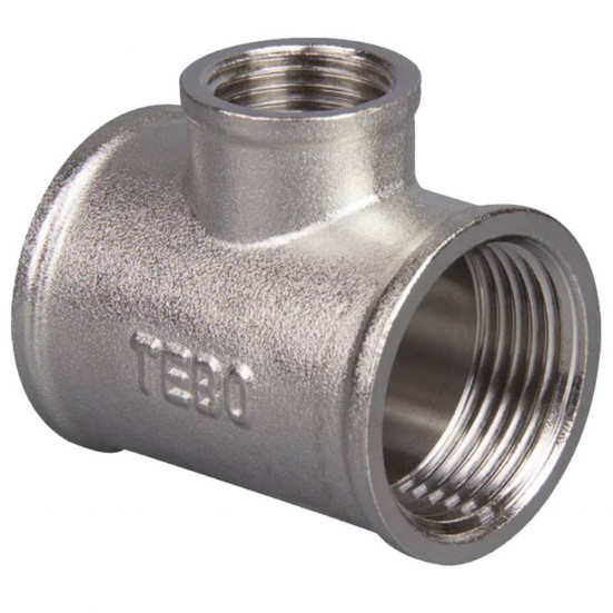 Тройник TEBO переходной ВР 3/4"x1/2"x3/4" (12/144)