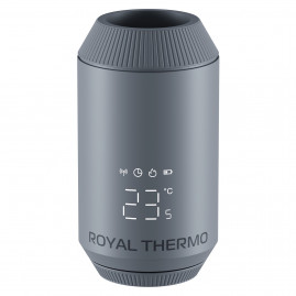 Термостат радиаторный электронный Royal Thermo Smart Heat 2.0, серебристый