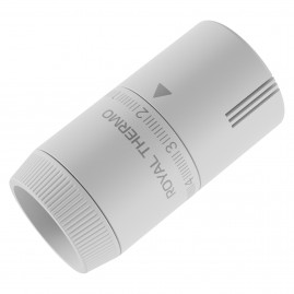 Термоголовка жидкостная Royal Thermo Design М30х1,5 (белый soft touch)