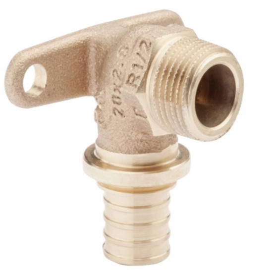 Угольник REHAU настенный НР 16-1/2" RX+ , бронза