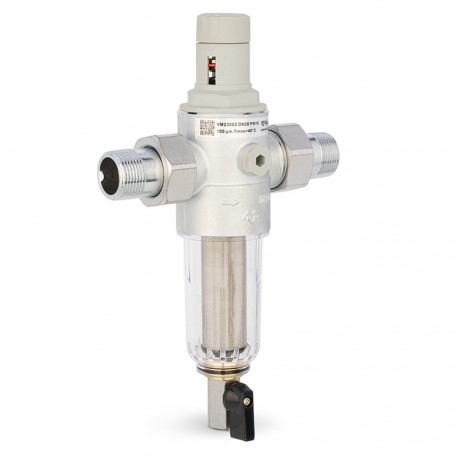 Фильтр сетчатый VARMEGA промывной, комбинированный 3/4", PN16, для ХВС, VM22802
