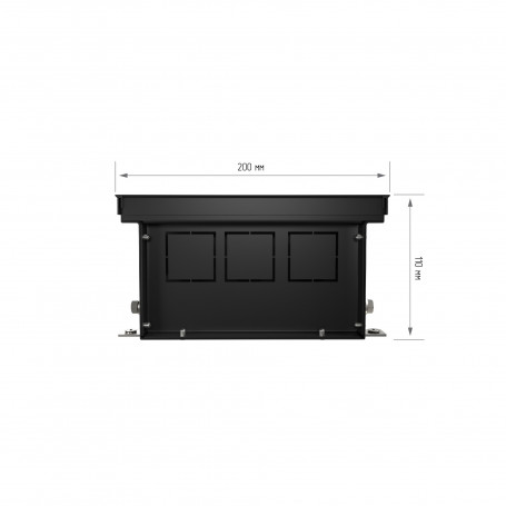 Конвектор внутрипольный Royal Thermo ATRIUM-110/200/1200-DG-U-BL
