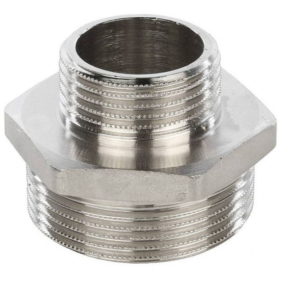 Ниппель НН переходной никелированный 1"1/2X1 SFT-0004-001121 STOUT
