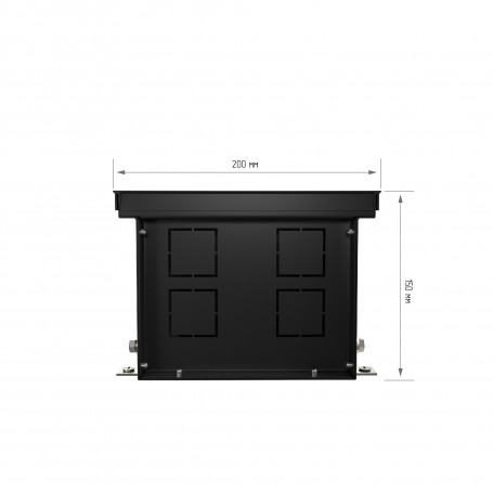 Конвектор внутрипольный Royal Thermo ATRIUM-150/200/2600-DG-U-NA