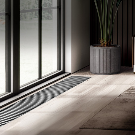 Конвектор внутрипольный Royal Thermo ATRIUM TURBO-90/250/1800-DG-U-NA