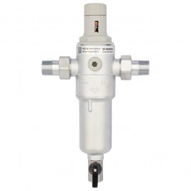 Фильтр сетчатый VARMEGA промывной, комбинированный 1/2", PN25, для ГВС и ХВС, VM22901