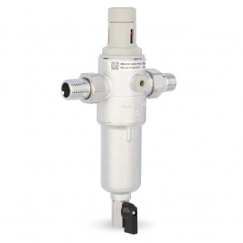 Фильтр сетчатый VARMEGA промывной, комбинированный 1/2", PN25, для ГВС и ХВС, VM22901