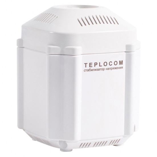 Стабилизатор сетевого напряжения Teplocom ST-222/500 (220ВА, Ubx/145-260 B)