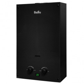 Колонка газовая BALLU, FIERY GLASS, GWH 10 Fiery Glass Carbon