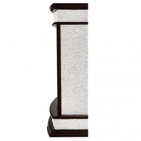 Каминокомплект:Очаг Electrolux EFP/P-1020LS, портал Scala Classic сланец скалистый бел., тёмн. Дуб