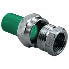 Муфта комбинир. раз. ПП AntiFire D40-1 1/2"ВР Green 034071