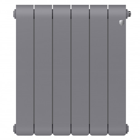Радиатор биметаллический Royal Thermo Infinity 500 Silver Satin - 6 секц.
