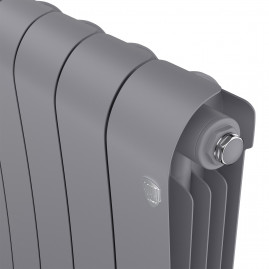 Радиатор биметаллический Royal Thermo Infinity 500 Silver Satin - 6 секц.