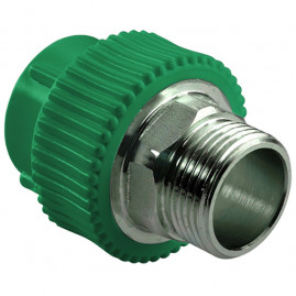 Муфта комбинир. ПП AntiFire под ключ D50-1 1/2"НР Green 034015