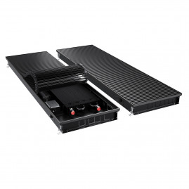 Конвектор внутрипольный Royal Thermo ATRIUM TURBO-80/400/2400-DG-U-BL