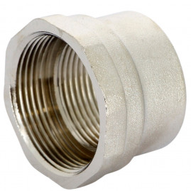 Муфта Uni-Fitt 3/4"х1/2" никелированная