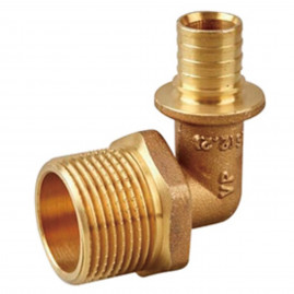 Уголок VIEIR аксиальный L16X3/4"M НР VRP164LM