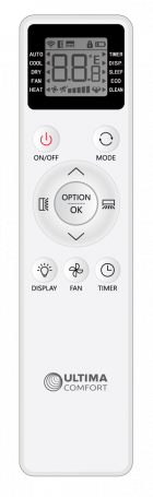 Сплит-система ULTIMA COMFORT, ECLIPSE Inverter 2026, ECP-I09PN-IN / ECP-I09PN-OUT